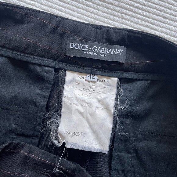 Vintage Dolce & Gabbana Straight Leg Pants (Tall) - Picture 2 of 4